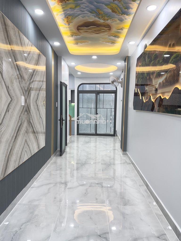 Mua bán nhà quận 4, 27m2 đất, dân cư hiện hữu, nhà mới 2 tầng, 3,1 tỷ