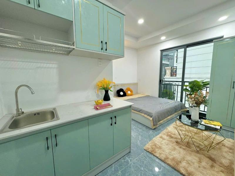 Căn hộ trống sẵn giá rẻ full nội thất - bancol sáng thoáng - Ảnh 3