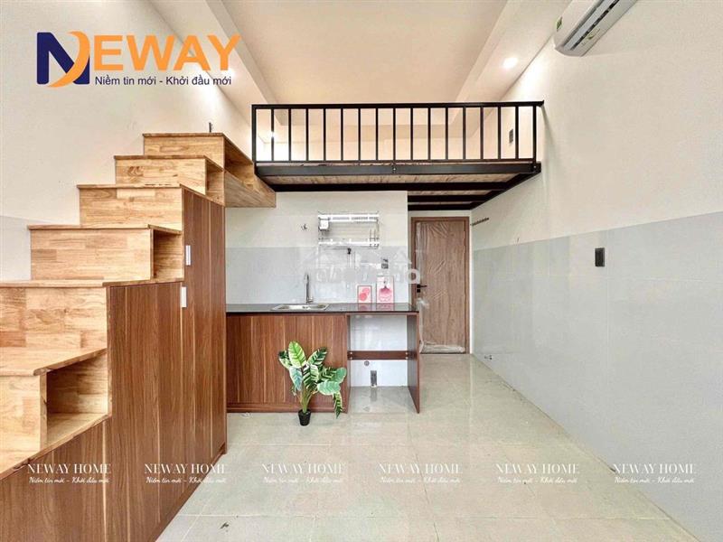 Cho thuê phòng gác ban công - mới xây ngay lê văn quới