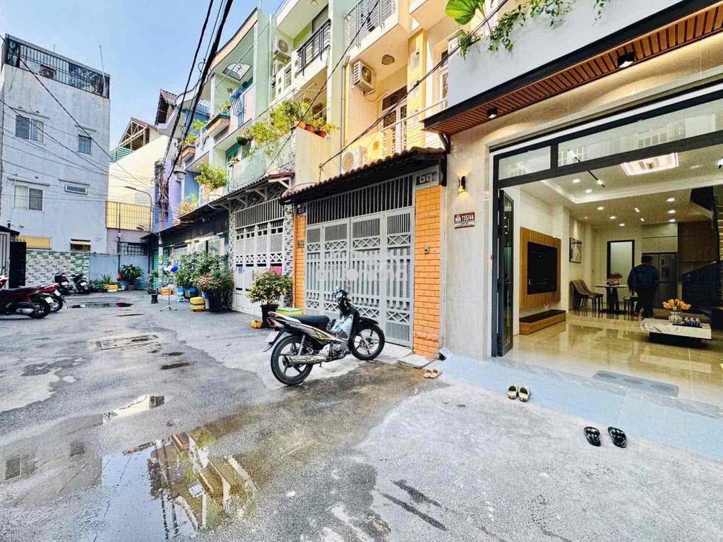 Nhà phố mới xây 4pn full nt hẻm 6m 1trục lê đức thọ - Ảnh 2