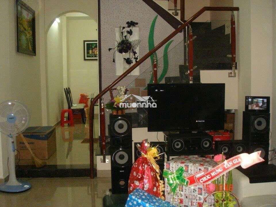 Nhà full nội thất 1 trệt 2 lầu sân thượng 4x13m hẻm âu dương lân - Ảnh 2