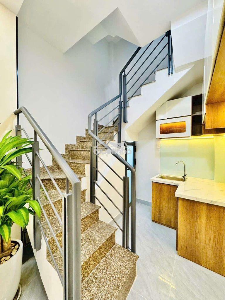 Nhà ở ngay, khu phan xích long, 4 tầng, hẻm 3gac, nhỉnh 3 tỷ tl - Ảnh 3