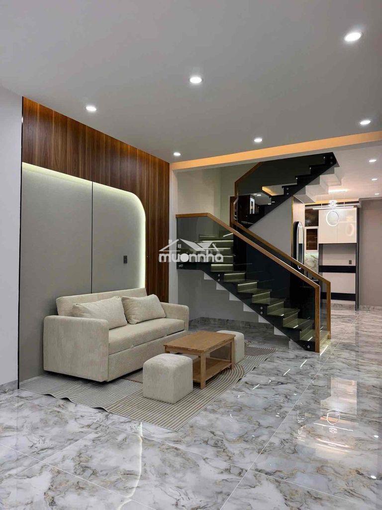 Nhà mới đẹp ngay cc richsta hoà bình tặng nội thất cao cấp hẻm xe hơi