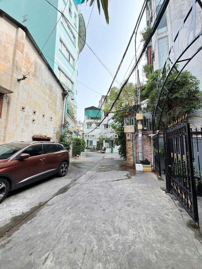 Phan đăng lưu, nhỏ xinh, 4t hoàn công, có sân thượng, hxh cách 5 bước