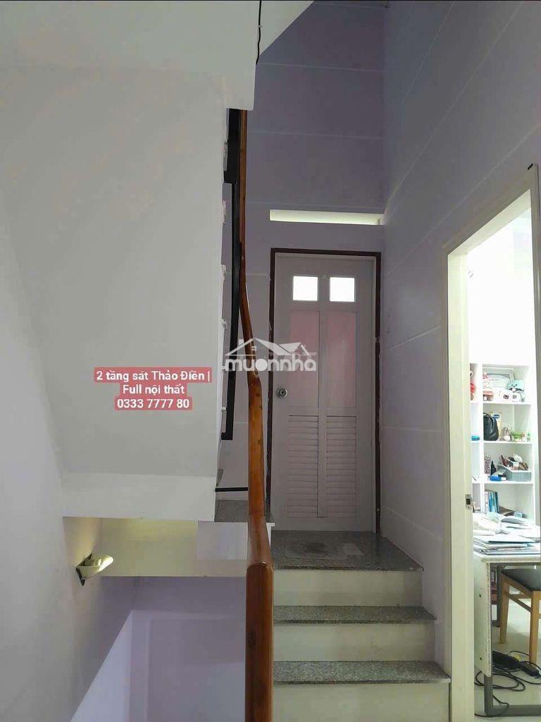 Nhà 3 tầng nguyễn thị định gần thảo điền, full nội thất - sân thượng - Ảnh 4