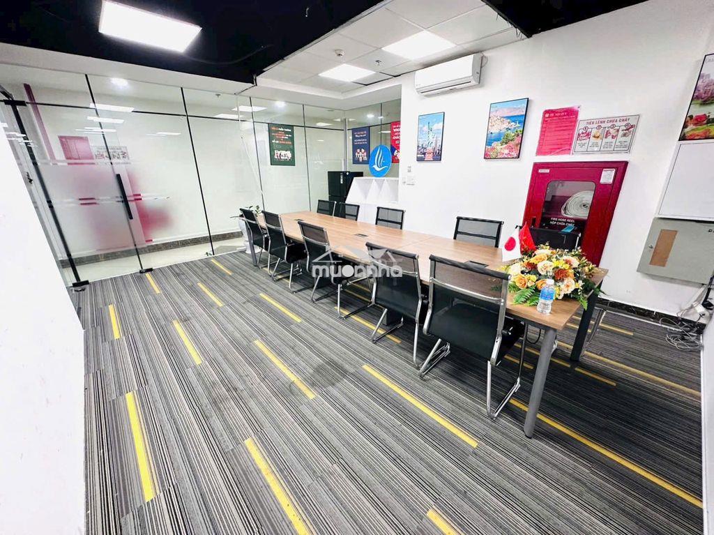 Cho thuê văn phòng ung văn khiêm 200m2, 67tr, full nội thất - Ảnh 4
