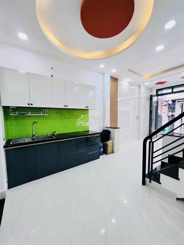 Nhà mới 3.9x9m 1 trệt 2 lầu st 3pn 3wc hxh đs16a - bình tân - Ảnh 4