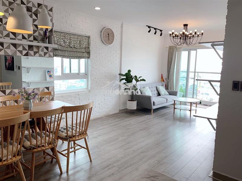 Cho thuê căn hộ chung cư nguyễn kim, quận 10, 75m2, 2pn, 2wc, 14tr,
