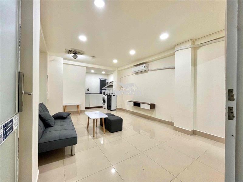 Căn hộ 1pn 45m2 tách bếp mặt tiền ngô quyền quận 5 kế đại học y dược