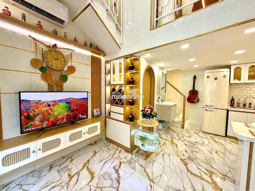 Rất ngon - nguyễn bặc phạm văn hai - 4 tầng full nội thất, 3 pn 2 wc. - Ảnh 2