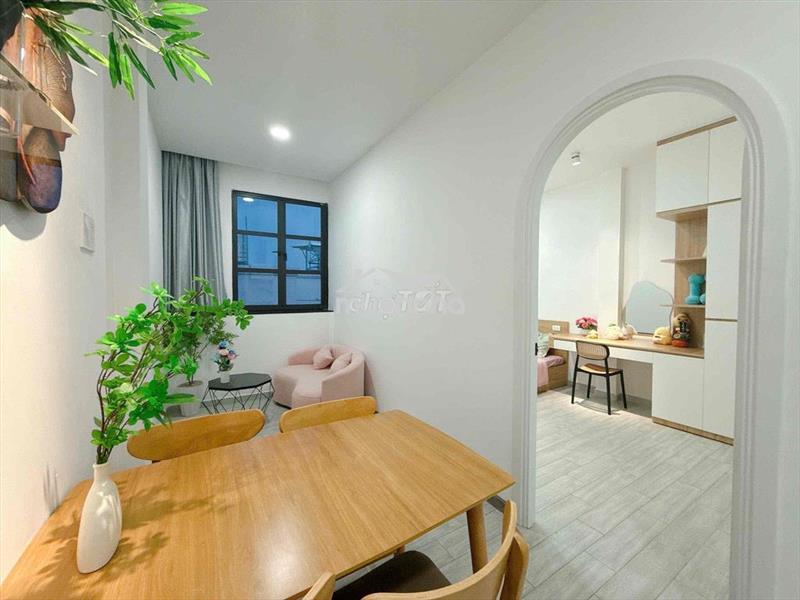 1 phòng ngủ full nội thất ngay cityland, nhận khách nước ngoài
