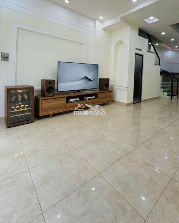 Xe hơi đậu cửa 54m²x4tầng nhà mới - đẹp thông ra lê quang định - Ảnh 2