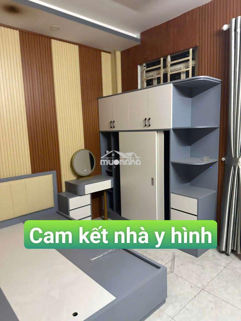 Nhà 4*12 , 2 lầu nội thất đường bình thành bình hưng hòa bình tân a - Ảnh 4