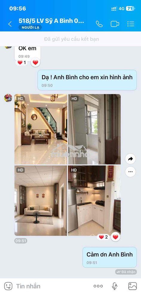 Cho thuê nhà hẻm lê văn sỹ, phú nhuận – giá cực tốt chỉ 10 triệu/tháng - Ảnh 3